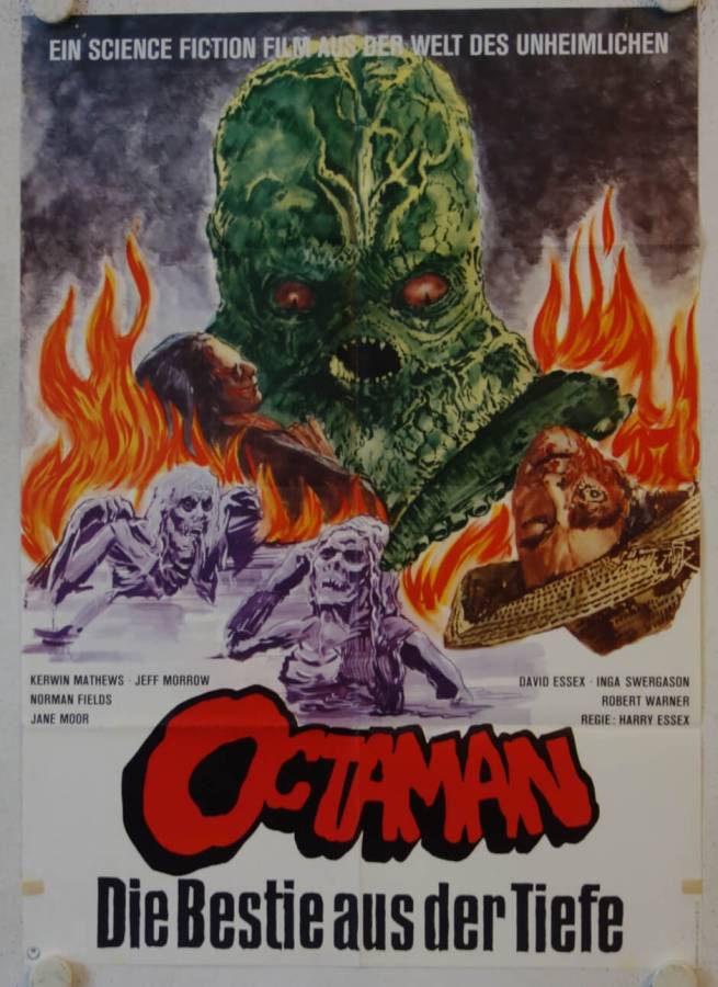 Octaman original release german movie poster
